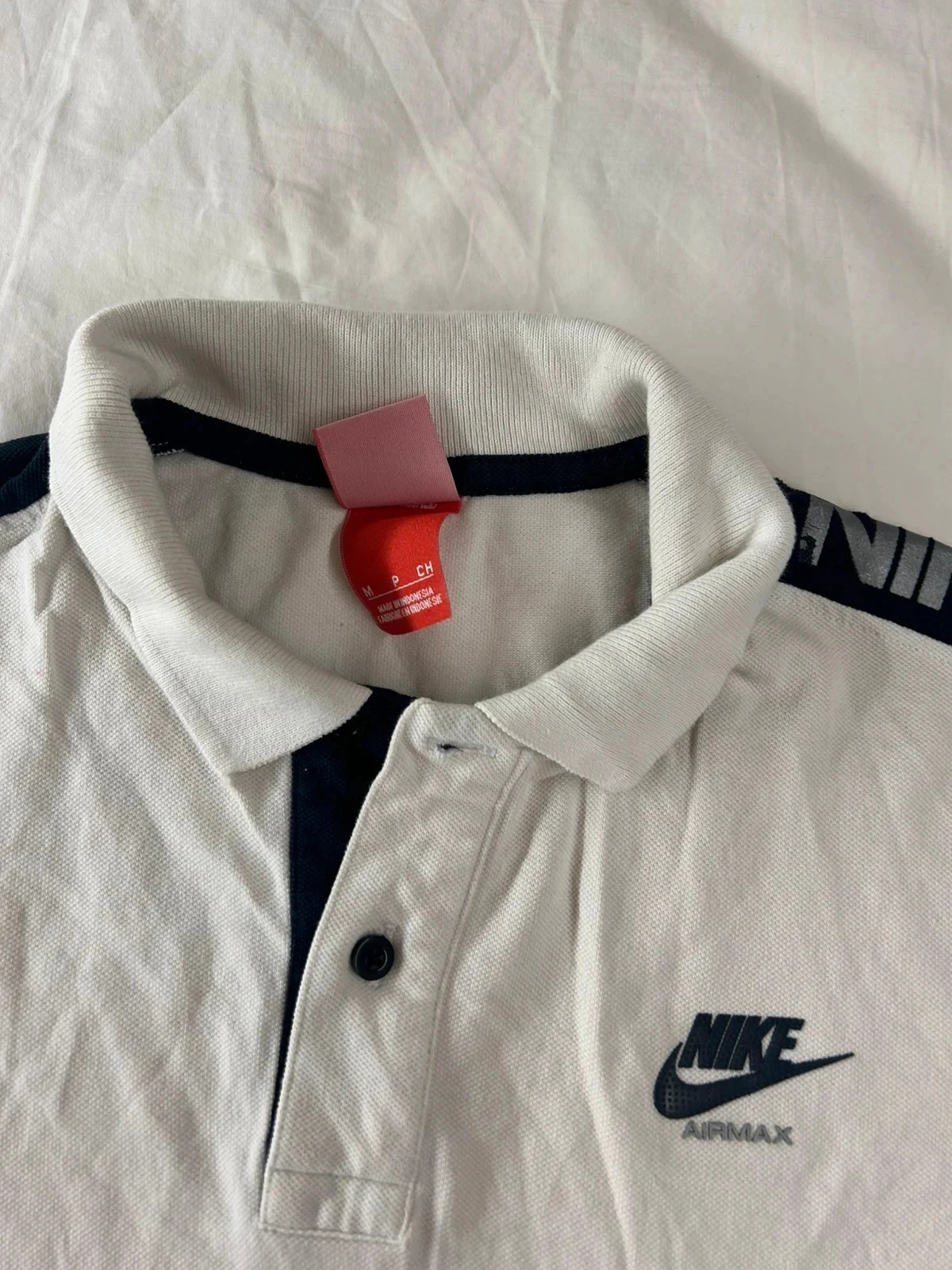 Vintage wit Nike poloshirt – photo 5